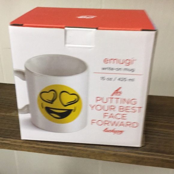 NWT LUCKYOO draw face mug - Picture 4 of 8